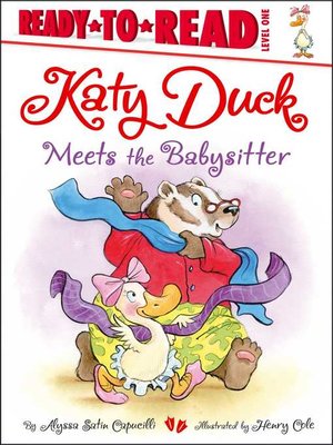 cover image of Katy Duck Meets the Babysitter